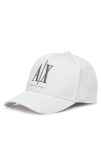 Czapka z daszkiem Armani Exchange. Kolor: biały #1