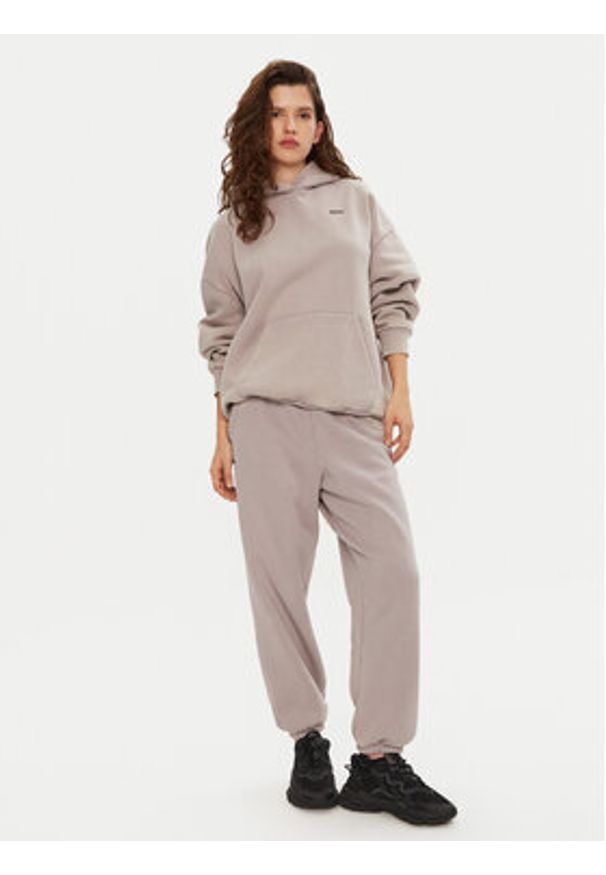 Under Armour Bluza UA Icon Heavyweight 1386485 Szary Oversize. Kolor: szary. Materiał: bawełna