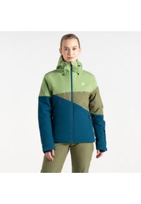 DARE 2B - Kurtka narciarska damska Ice III. Kolor: zielony. Materiał: materiał. Sezon: zima. Sport: narciarstwo #1