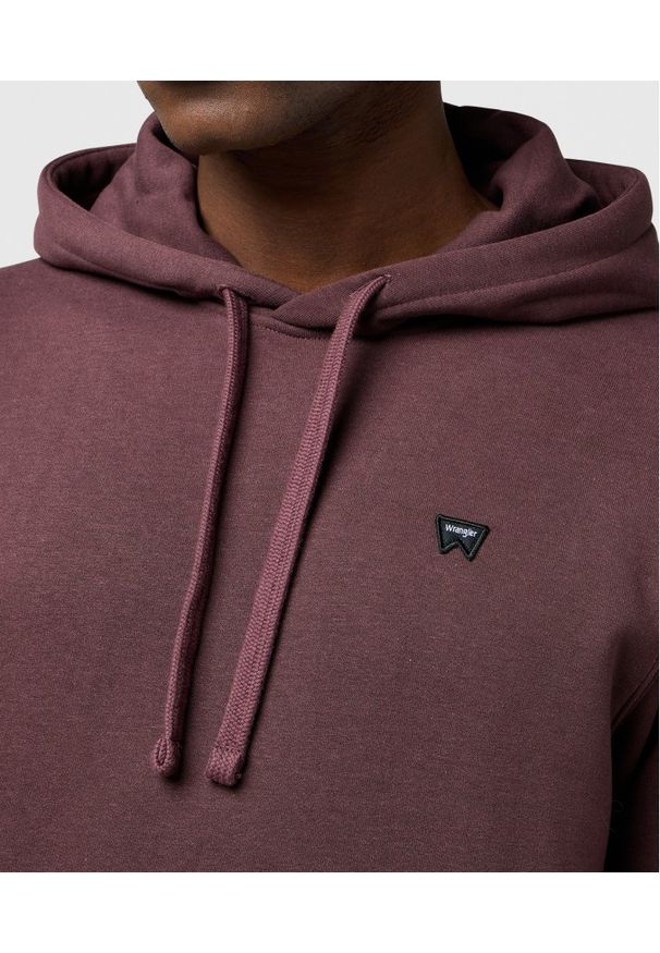 Wrangler - MESKA BLUZA WRANGLER SIGN OFF HOODIE MAHOGANY 112371459