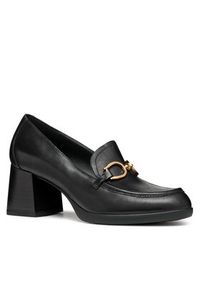 Geox Półbuty D Walk Pleasure 55 D46XBF 00043 C9999 Czarny. Kolor: czarny. Materiał: skóra
