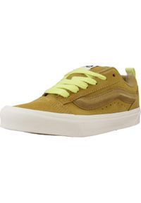 Tenisówki Vans Model Knu Skool Kolor Brązowy. Kolor: brązowy. Materiał: tkanina