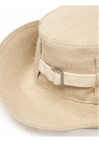 JACQUEMUS Kapelusz 25E255AC7215113 Beżowy. Kolor: beżowy. Materiał: len #5