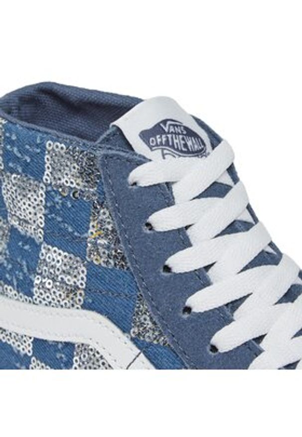 Vans Tenisówki Ua Sk8-Hi Tapered Stackform VN0A5JMKAHU1 Niebieski. Kolor: niebieski. Materiał: materiał
