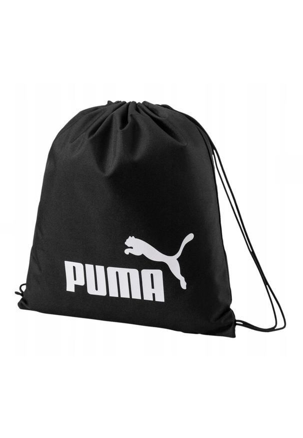 Plecak worek szkolny Puma Phase Gym Sack. Kolor: czarny