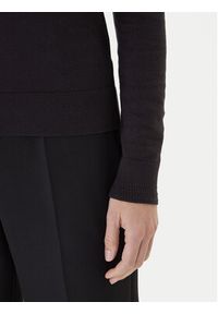 TOMMY HILFIGER - Tommy Hilfiger Sweter WW0WW47462 Czarny Regular Fit. Kolor: czarny. Materiał: syntetyk #5
