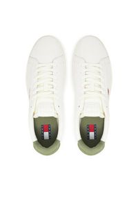 Tommy Jeans Sneakersy Archive '98 EM0EM01596 Biały. Kolor: biały. Materiał: skóra