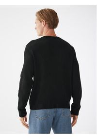 Americanos Sweter Nevado Czarny Regular Fit. Kolor: czarny. Materiał: syntetyk #6