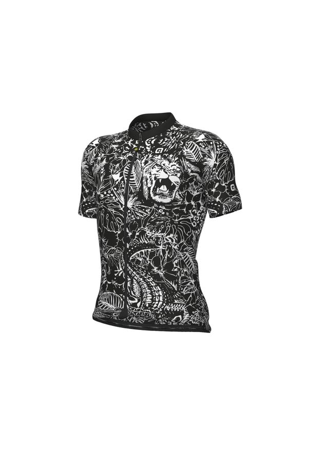 ALÉ CYCLING - Koszulka rowerowa męska Alé Cycling Solid Safari. Kolor: czarny