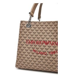 Emporio Armani Torebka Y3D159 YWS0E F1075 Beżowy. Kolor: beżowy. Materiał: skórzane #6