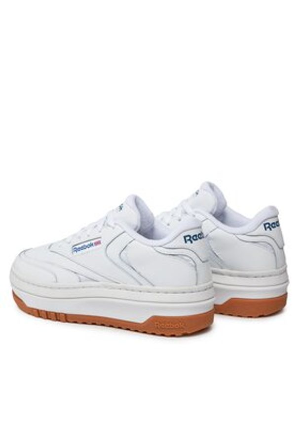 Reebok Sneakersy Club C Extra GZ2424 Biały. Kolor: biały. Materiał: skóra. Model: Reebok Club