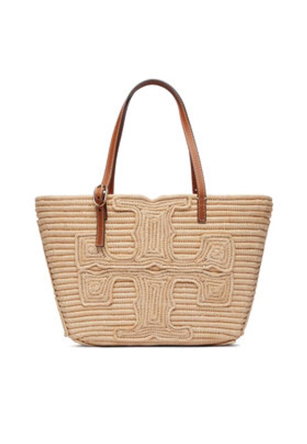 Tory Burch Torebka Ella 183825 Beżowy jasny. Kolor: beżowy