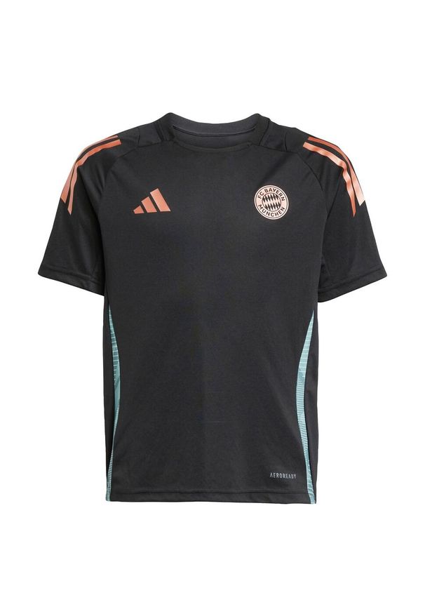 Adidas - Koszulka FC Bayern Tiro 24 Training Kids. Kolor: czarny. Materiał: materiał