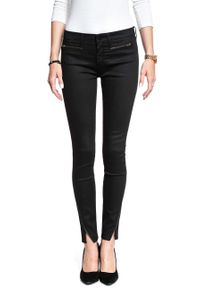 Wrangler - WRANGLER CORYNN PERFECT BLACK W25FCK81H. Wzór: jednolity, aplikacja #6