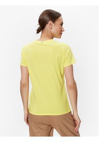 BOSS - Boss T-Shirt Logo 50468356 Żółty Regular Fit. Kolor: żółty. Materiał: bawełna #3