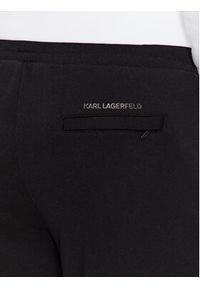 Karl Lagerfeld - KARL LAGERFELD Szorty sportowe 705897 500900 Czarny Regular Fit. Kolor: czarny. Materiał: bawełna. Styl: sportowy #5