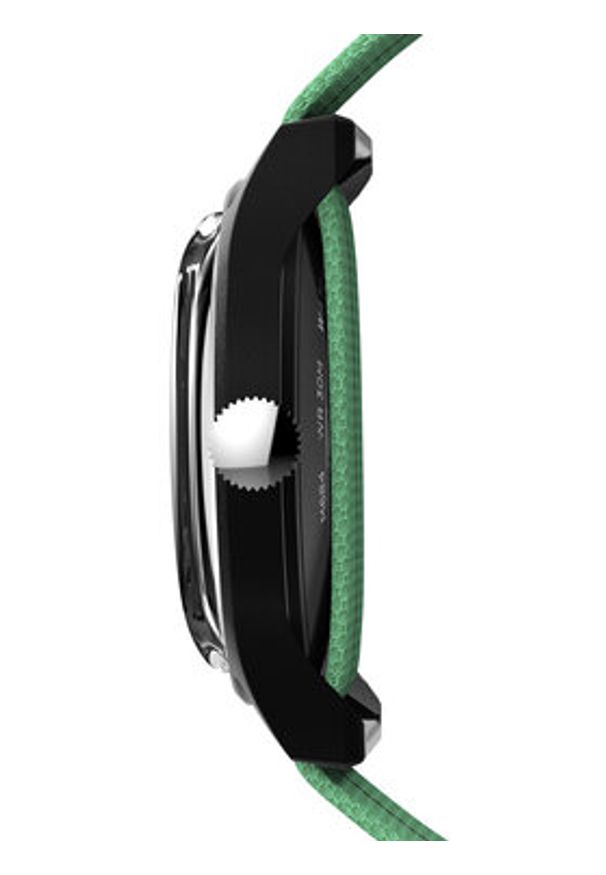 Timex Zegarek Lab Collab TW2Y47100 Zielony. Kolor: zielony. Styl: wakacyjny