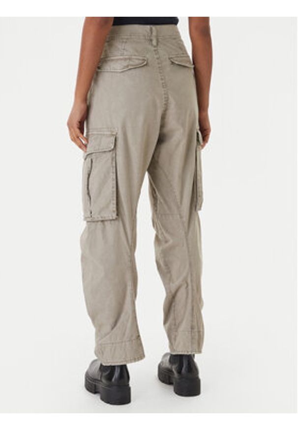 G-Star RAW - G-Star Raw Spodnie materiałowe D28756-D388 Beżowy Boyfriend Fit. Kolor: beżowy. Materiał: bawełna