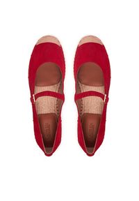 Lauren Ralph Lauren - LAUREN RALPH LAUREN Espadryle 802P06401002 Czerwony. Kolor: czerwony. Materiał: skóra, zamsz #3