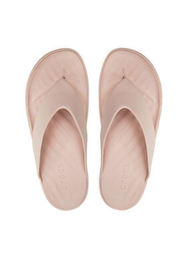 Crocs Japonki 209410 Beżowy. Kolor: beżowy