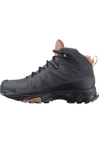 salomon - Buty trekkingowe damskie Salomon X Ultra 4 Mid Gtx W. Zapięcie: sznurówki. Kolor: czarny. Materiał: materiał. Szerokość cholewki: normalna. Styl: sportowy