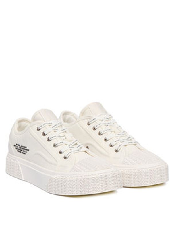 MARC JACOBS - Marc Jacobs Trampki 2S4FSN023F14 Biały. Kolor: biały. Materiał: materiał