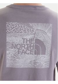 The North Face T-Shirt NSE Box NF0A8GV2 Fioletowy Regular Fit. Kolor: fioletowy. Materiał: bawełna #5