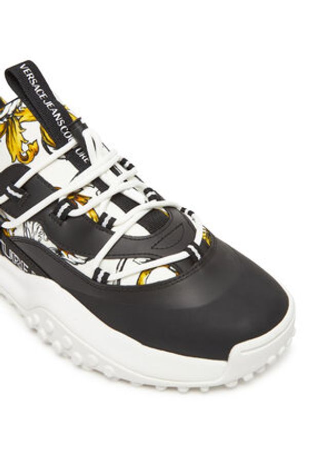 Versace Jeans Couture Sneakersy 78YA3SN2 Biały. Kolor: biały. Materiał: materiał