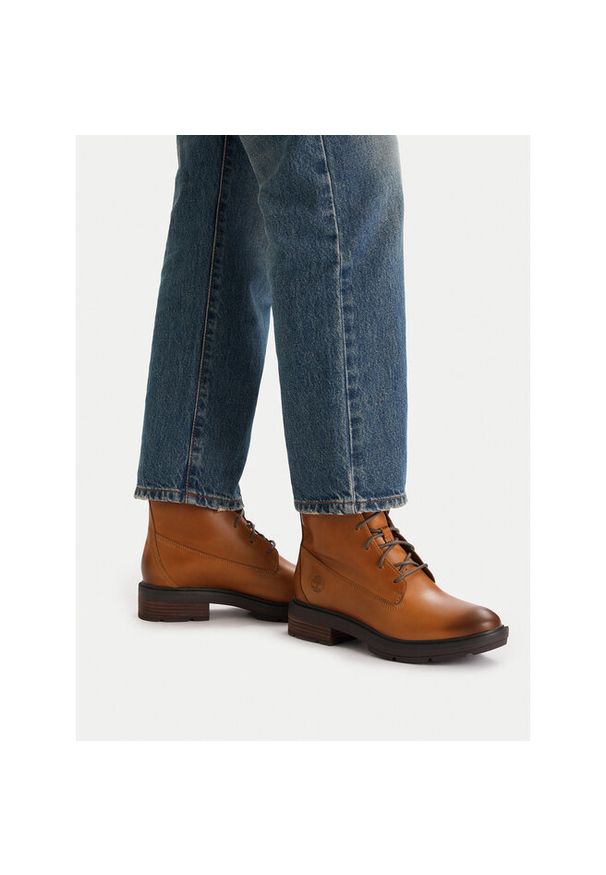 Trzewiki Timberland. Kolor: brązowy