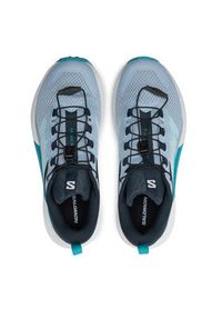 salomon - Salomon Buty do biegania Sense Ride 5 L47458900 Niebieski. Kolor: niebieski. Materiał: materiał #5