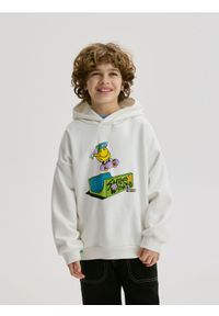 Reserved - Bluza SmileyWorld® - złamana biel. Materiał: bawełna, dzianina #1