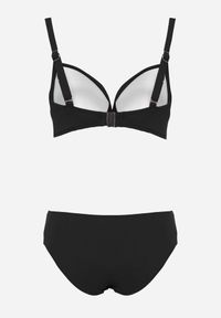 Born2be - Czarne Bikini Dwuczęściowe Zabudowane na Grubych Ramiączkach z Regulacją Aroaete. Kolekcja: plus size. Kolor: czarny. Długość: krótkie #3