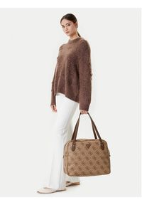 Guess Torba Berta Travel TWOB86 88916 Brązowy. Kolor: brązowy. Materiał: skóra #7