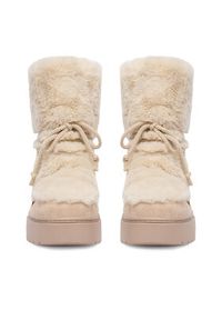 DeeZee Śniegowce HX24020-1 Beżowy. Kolor: beżowy. Materiał: materiał #6