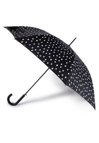Happy Rain Parasolka Long Ac 4110 Czarny. Kolor: czarny. Materiał: materiał