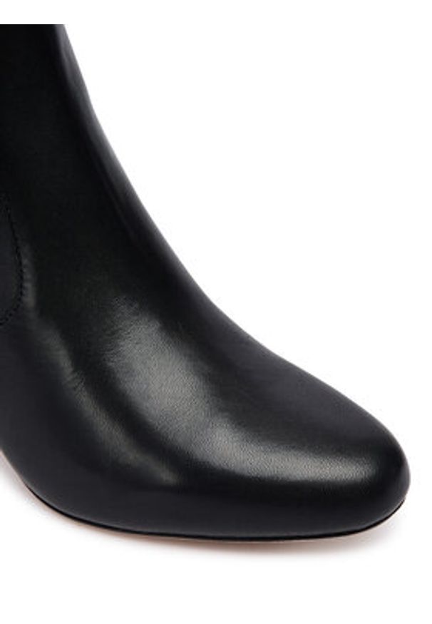 Lauren Ralph Lauren - LAUREN RALPH LAUREN Kozaki 802980067001 Czarny. Kolor: czarny. Materiał: skóra