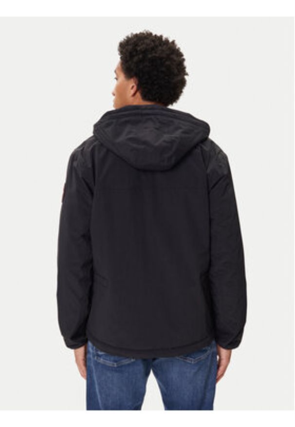 Napapijri Kurtka przejściowa A-Tundra Wint 1 NP0A8928 Czarny Regular Fit. Kolor: czarny. Materiał: syntetyk
