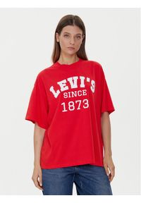 Levi's® T-Shirt Graphic 000G4-0022 Czerwony Relaxed Fit. Kolor: czerwony. Materiał: bawełna