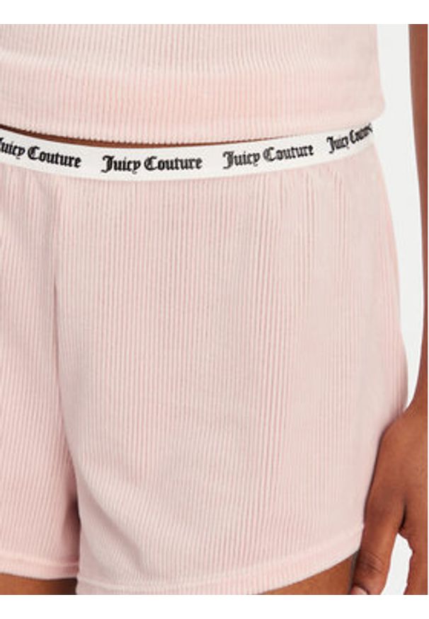 Juicy Couture Szorty piżamowe Austyn JCLHS125502 Różowy Regular Fit. Kolor: różowy. Materiał: syntetyk
