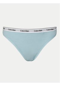 Calvin Klein Underwear Komplet 3 par stringów 000QD5209E Kolorowy. Materiał: bawełna. Wzór: kolorowy #7