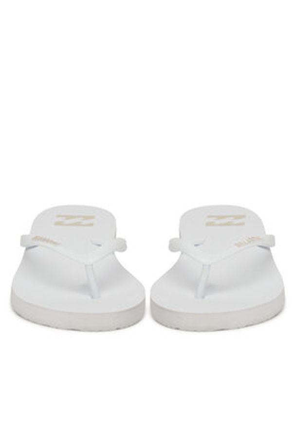 Billabong Japonki 800269A Biały. Kolor: biały. Materiał: materiał, syntetyk
