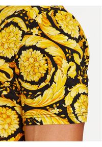 VERSACE - Versace T-Shirt 1000959 Żółty Regular Fit. Kolor: żółty. Materiał: bawełna #4