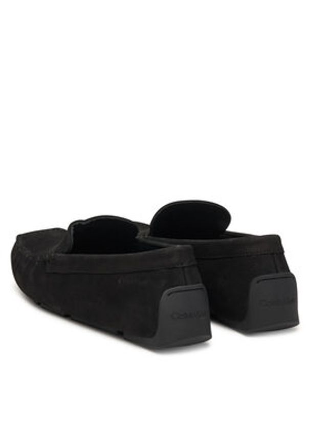 Calvin Klein Mokasyny Driver Nu W HM0HM01925 Czarny. Kolor: czarny. Materiał: nubuk, skóra