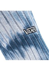 Vans Skarpety Wysokie Męskie Comfycush Crew VN000676LKZ1 Niebieski. Kolor: niebieski. Materiał: bawełna, materiał