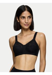 Triumph Biustonosz bezfiszbinowy Doreen 10166213 Czarny. Kolor: czarny. Materiał: syntetyk #1