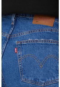 Levi's® - Levi's jeansy 501 damskie high waist. Okazja: na spotkanie biznesowe. Stan: podwyższony. Kolor: niebieski. Styl: biznesowy #3