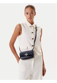Tory Burch Torebka 164832 Granatowy. Kolor: niebieski. Materiał: skórzane #5