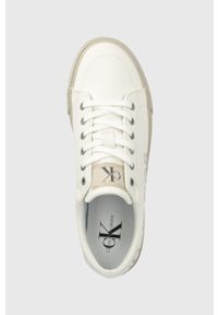 Calvin Klein Jeans tenisówki YM0YM00307.YAF męskie kolor biały. Nosek buta: okrągły. Zapięcie: sznurówki. Kolor: biały. Materiał: włókno #3