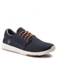 Buty Męskie na deskorolkę Etnies Scout – Navy/Gold. Kolor: niebieski. Sport: skateboard #1
