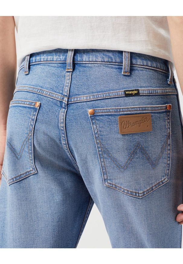 Wrangler - WRANGLER 11MWZ MĘSKIE SPODNIE JEANSOWE JEANSY DŻINSY SHERIFF BLUE 112350812 W1MZ013842